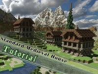 Minecraft Tutorial: How to Build A Simple Medieval House!