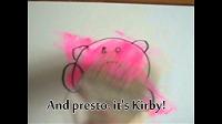 How to draw Kirby