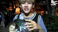 [ENG] 130814 BANGTAN BOMB BTS with helium filled balloon