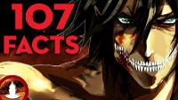 107 Attack On Titan Facts YOU Should Know! - ToonedUp @CartoonHangover