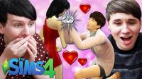DIL PROPOSES - Dan and Phil Play: Sims 4 #28