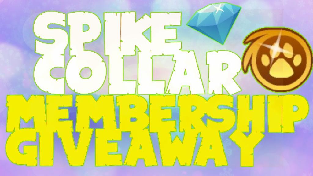 Animal Jam: Orange/Pink Long Spiked Collar+3 Month Membership GIVEAWAY 2016 {OPEN}