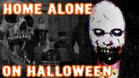 1 TERRIFYING Home Alone On Halloween Story
