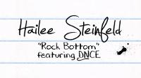 Hailee Steinfeld - Rock Bottom (Lyric Video) ft. DNCE