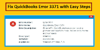 Fix QuickBooks Error 3371 Status Code 11118 in Quick Steps