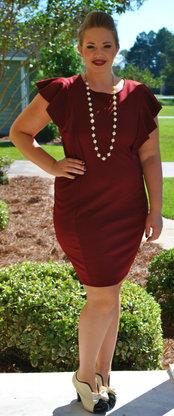 Ready for Revenge Dress - Wine - Perfectly Priscilla Boutique