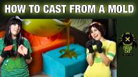 HOW-TO CAST FROM A MOLD: Try This At Home! with Crabcat Industries: Presented by Heroes of Cosplay