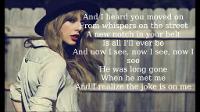 Taylor-Swift I knew you were Trouble [Lyrics] ♥ | LYRCIS4Y