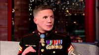 David Letterman - Medal of Honor Recipient, Cpl. Kyle Carpenter: Under Attack [HD]