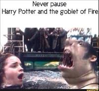 Title: Never pause Harry Potter and the goblet of Fire - iFunny :)