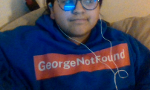 For the people who wanted to see me in my GeorgeNotFound hoodie