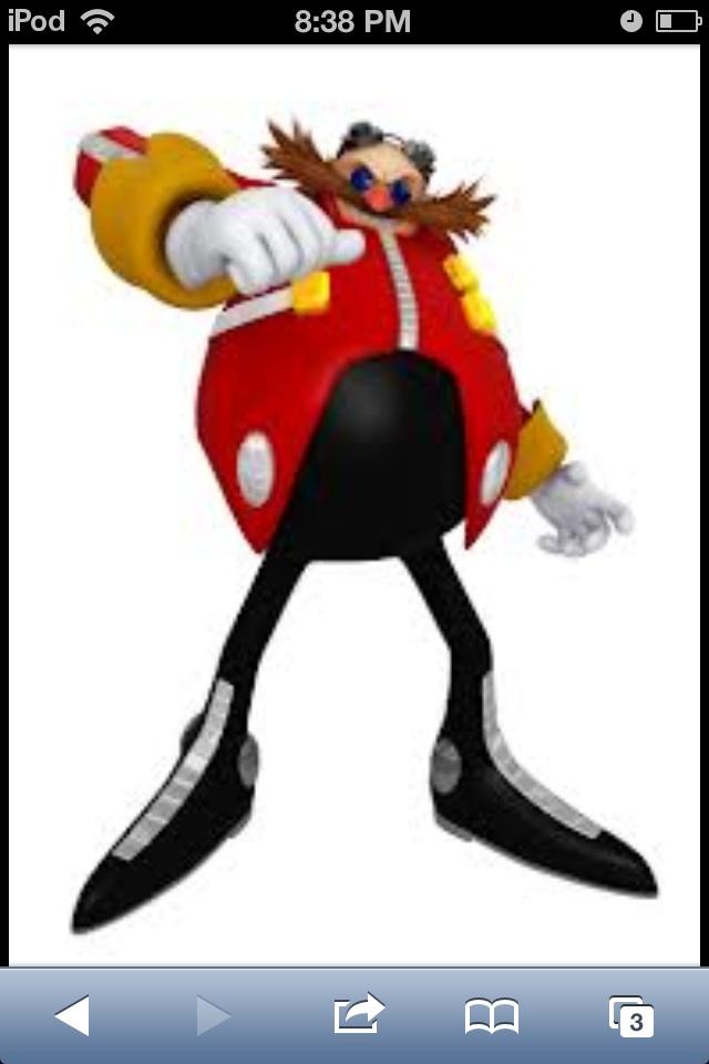 Why do you think Dr. Eggman is fat?