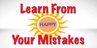 What do you learn from mistakes?