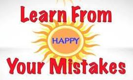 What do you learn from mistakes?