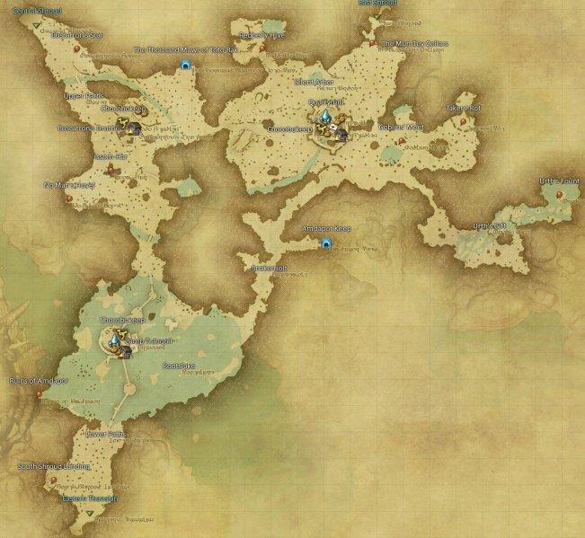 For those that play FFXIV, what would be some of your favorite vistas from the South Shroud? (coordinates plz)