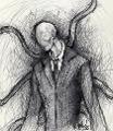 Why does Slender Man wear a suit?