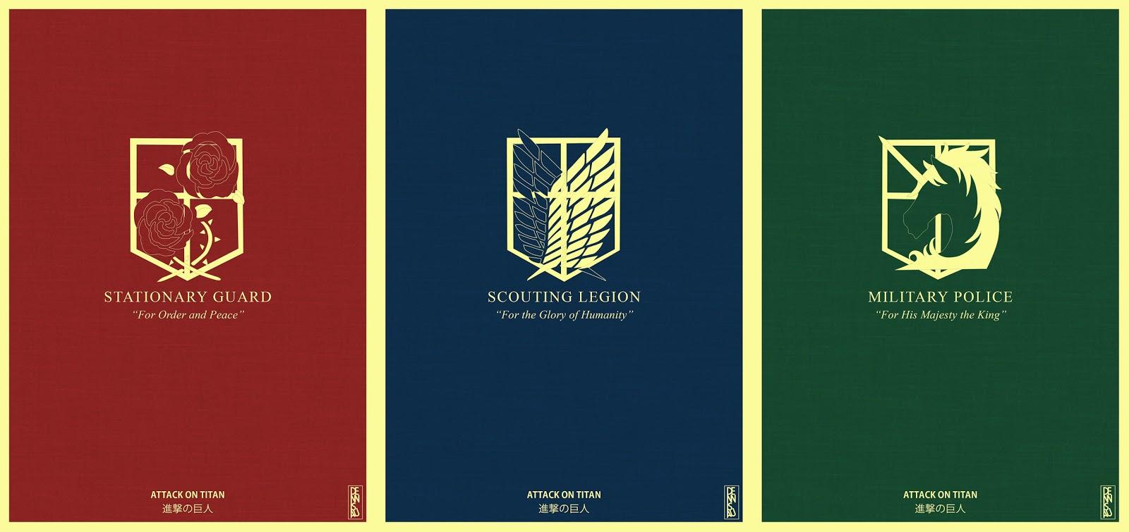 Would you join the Military Police, Stationary Guards, or the Scouting Legion? Would you join the Military Police, Stationary Guards, or the Scouting Legion?