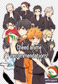 do you have any anime recommendations?