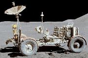What happened to the moon rover (Moon Buggy)? Can the moon rover be seen from Earth?