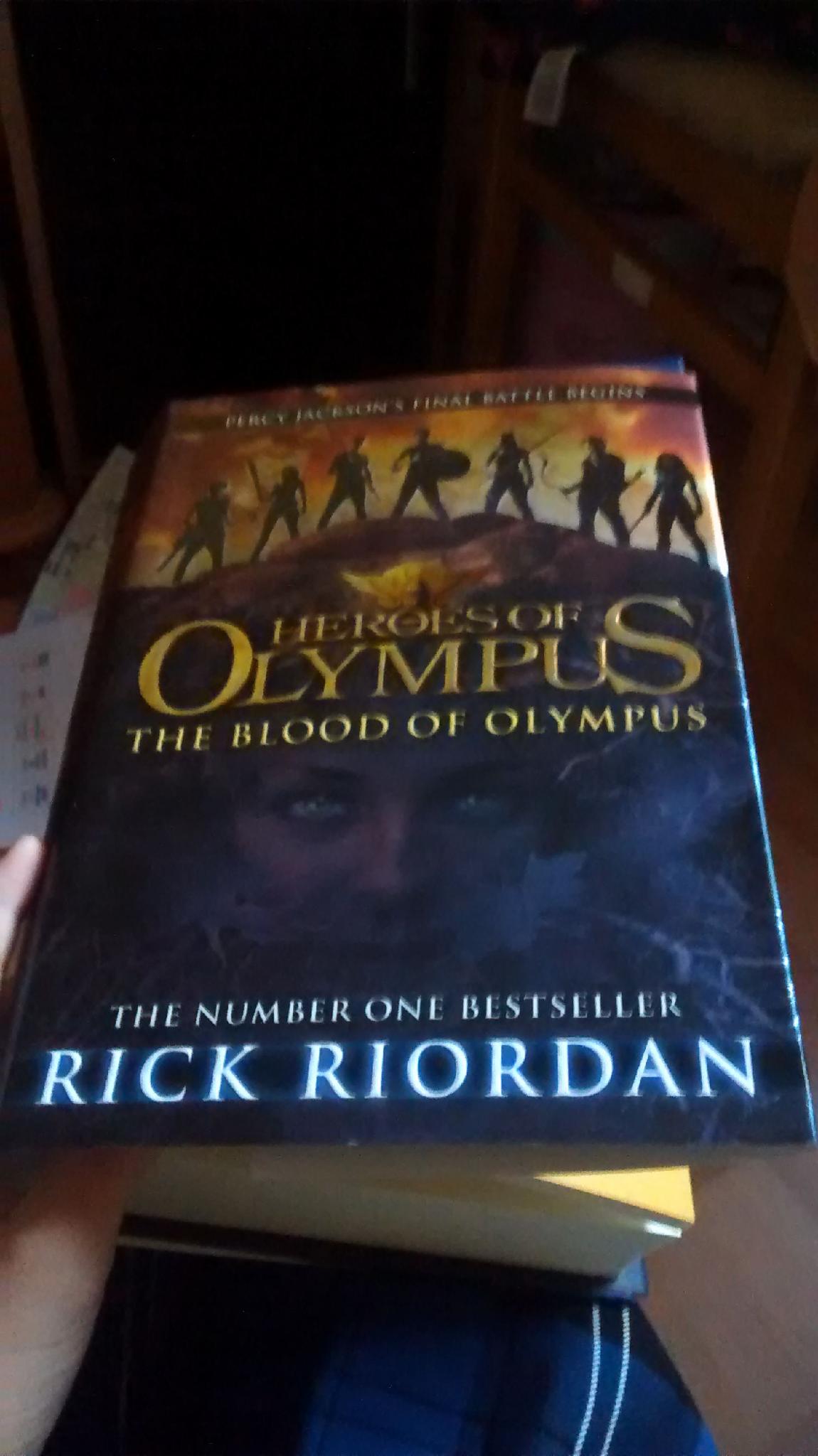 Who's Finished Blood of Olympus?