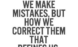 If we learn from our mistakes, why are we always so afraid to make them?
