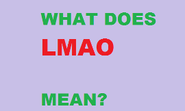 what does lmao mean?
