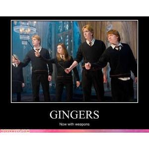 Who else is a ginger?