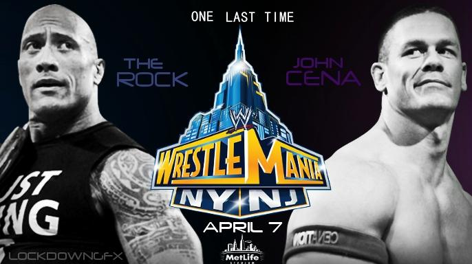 The Rock Vs John Cena Wrestlemania 29 One More Time... Who will win? The Rock Vs John Cena Wrestlemania 29 One More Time... Who will win?