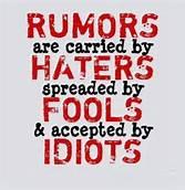 Seek The Truth Not The Rumors