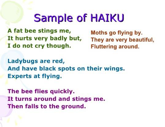 How many possible haiku combinations are there in English? How many possible haiku combinations are there in English?