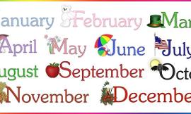 What's your favourite Month?