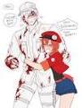 Does anyone else ship red and white blood cell together?