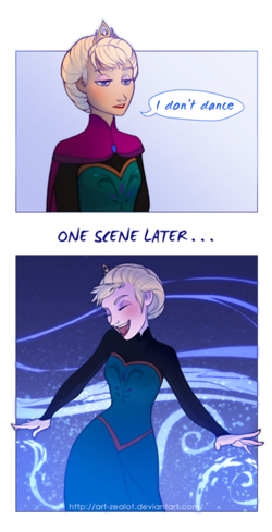 Has you or somebody Elsa (see what I did there?) noticed this?