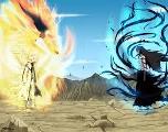 who is the strongest? naruto vs ichigo ninetails vs final getsuga tensho
