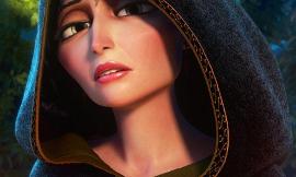 Is Mother Gothel (from Disney Tangled) left or right handed?