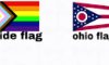 why is the lgbbq flag the ohio flag?