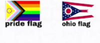 why is the lgbbq flag the ohio flag?