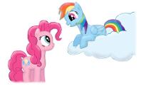Rainbow Dash vs. Pinkie Pie contest!