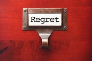 What is your biggest regret so far, on the things you did or did not, and why?