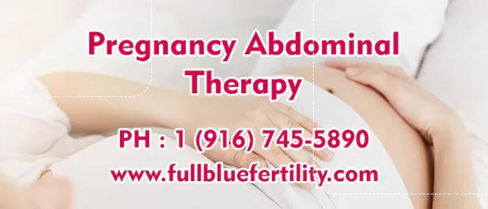 How does Pregnancy Abdominal Therapy differ from regular massage?