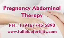 How does Pregnancy Abdominal Therapy differ from regular massage?