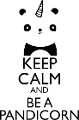 keep calm...