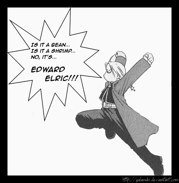 Do you think Edward Elric is short?