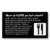 If you think that vegans don't get any protein, something is wrong with you!