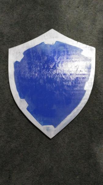 working on a project! links shield!