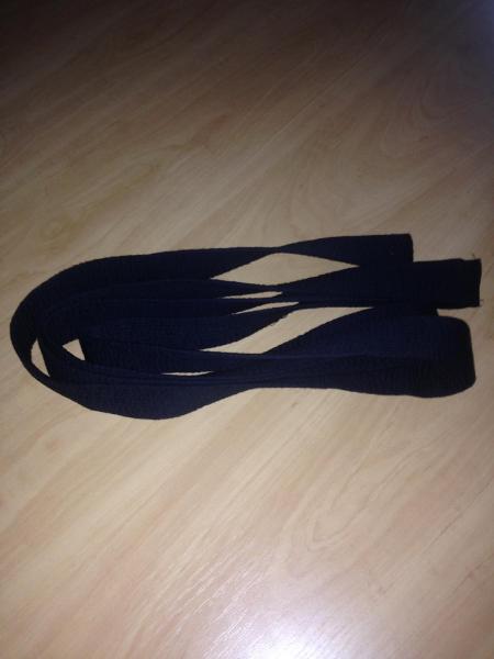THERE IT IS GUYS, MY BLACK BELT IN ALL ITS GLORY!!!