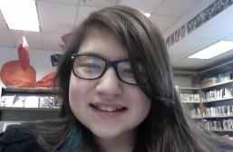 Got bored in school earilier so I took a selfie.....those aren't my glasses