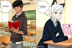 Russel and sofia in detention