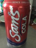 Yes it says Sams cola