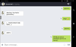 a funny kik conversation with @The_Weird_Fangirl_Of_DeathNote 2